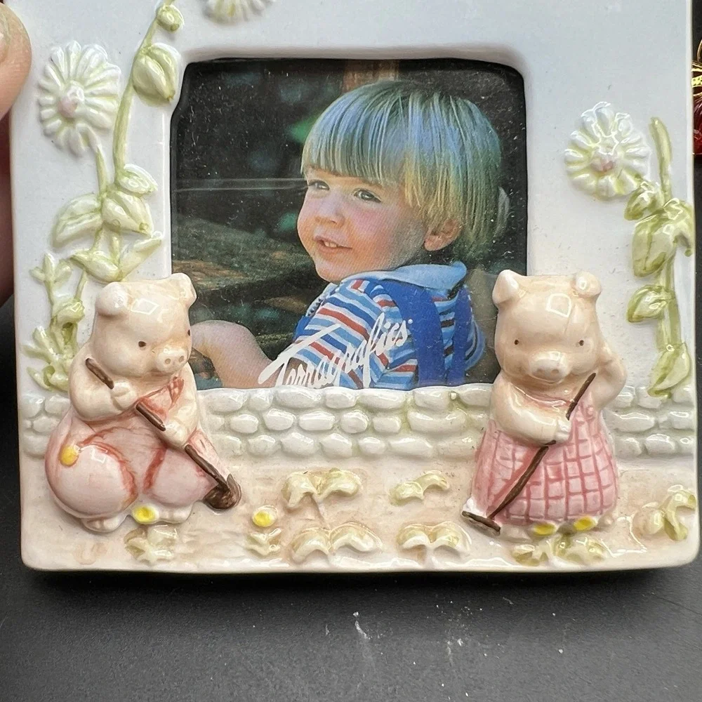 VTG Terragrafics Ceramic Picture Frame 